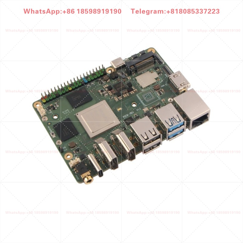 Radxa Rock 5B 16Gb - Radxa ROCK5B+、RK3588シングルボードコンピュータ、LPDDR5 SBC、8K開発ボード、NPU AIボード、WiFi6シングルボード、エッジコンピューティングSBC