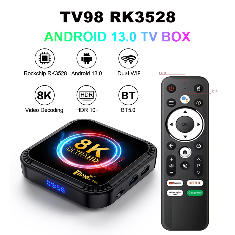 Radxa Rock 5B 16Gb - TV98 RK3528 TVボックス Android 13 4GB